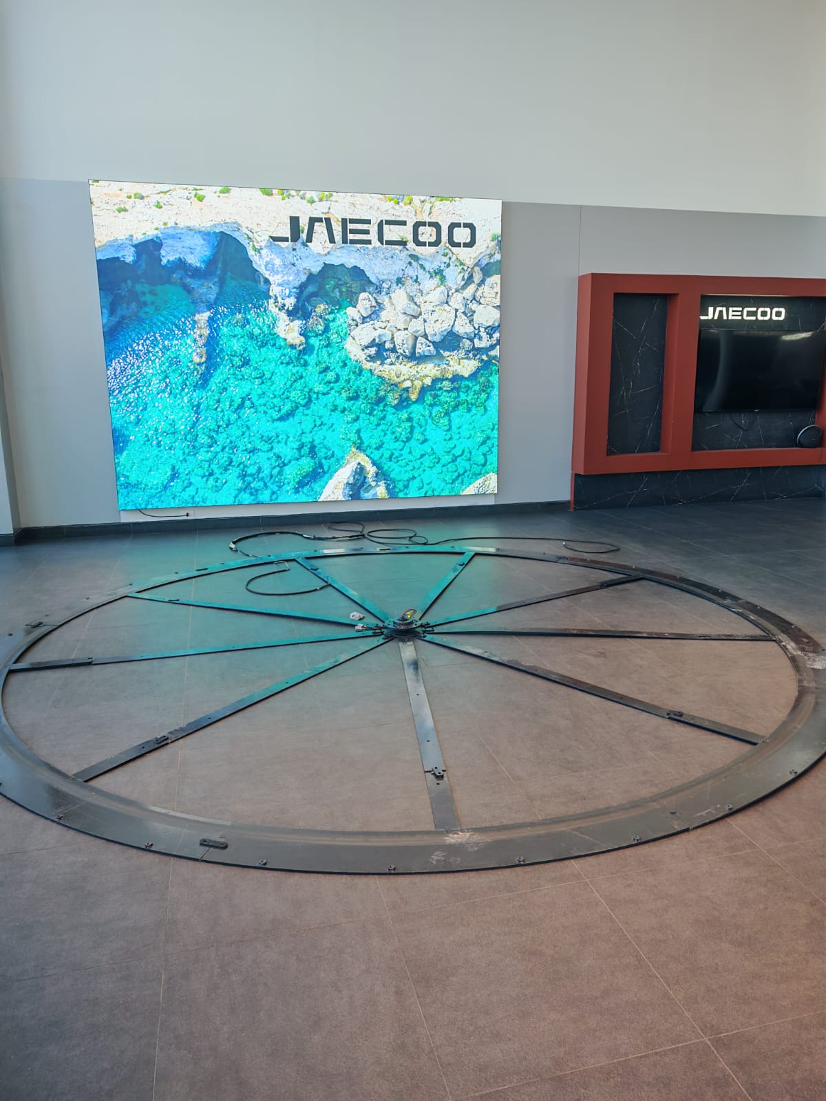 Plataforma giratoria - instalación 4